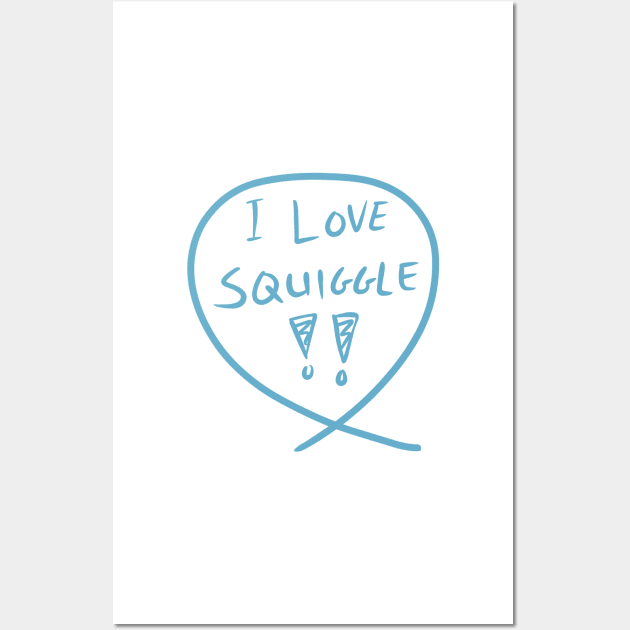 #6 The squiggle collection - It’s squiggle nonsense Wall Art by stephenignacio